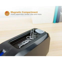 Bostitch Impulse 25 Electric Stapler With Staples And Staple Remover, Black
