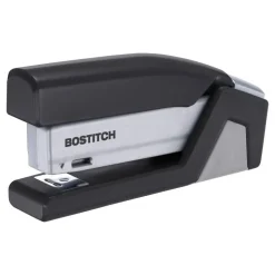 Bostitch InJoy One-Finger 3-in-1 Eco-Friendly Compact Stapler, 25-Sheet Capacity, Black