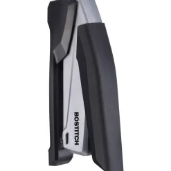 Bostitch InPower One-Finger Eco-Friendly Desktop Stapler, 25-Sheet Capacity, Black/Gray