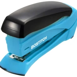 Bostitch Inspire Spring-Powered Compact Stapler, 15 Sheet Capacity, Assorted Colors