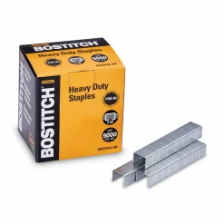 Bostitch PHD-60 Stapler Heavy Duty Premium Staples - Heavy Duty - Holds 60 Sheet(s) - Chisel Point - Silver - 5000 / Box
