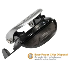 Bostitch 20-Sheet EZ Squeeze Two-Hole Punch, 9/32