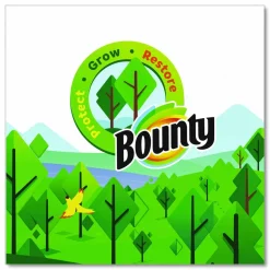 Bounty Essentials Select-A-Size Kitchen Roll Paper Towels, 2-Ply, 108 Sheets/Roll, 12 Rolls/Carton