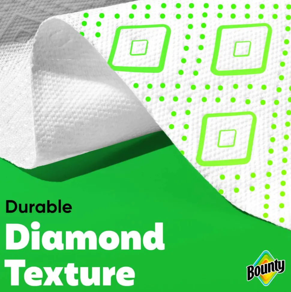 Bounty 2-Ply Paper Towels Select-A-Size Double Rolls, 24 Rolls Total/82 Sheets Per Roll, White