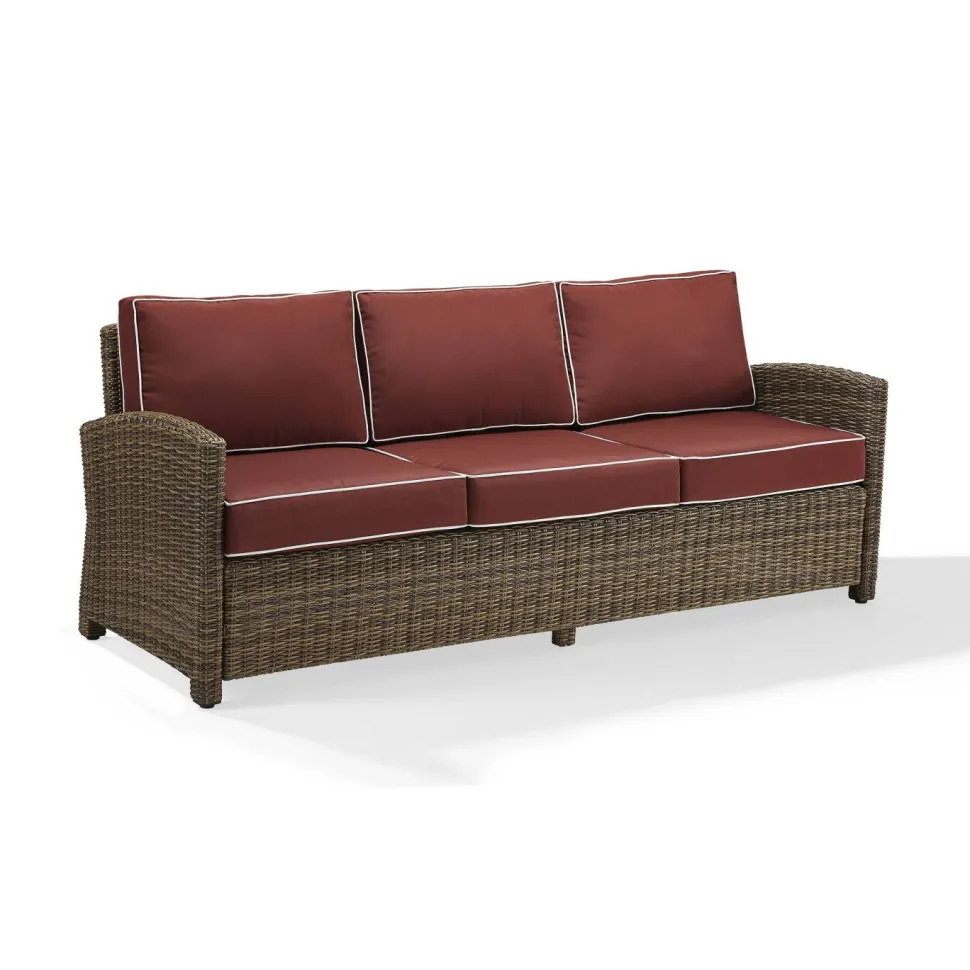 Bradenton Outdoor Wicker Sofa