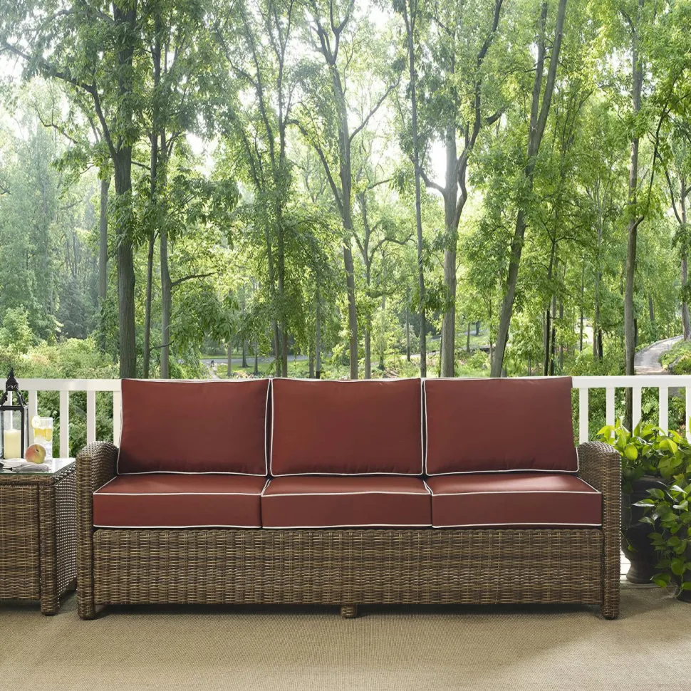 Bradenton Outdoor Wicker Sofa