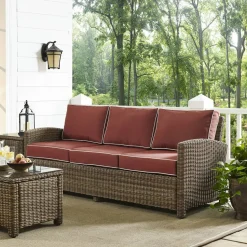 Bradenton Outdoor Wicker Sofa