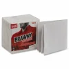 Brawny Professional Medium Duty Premium DRC 1/4 Fold Wipers, 1-Ply, 13 x 12.5, Unscented, White, 65/Pack