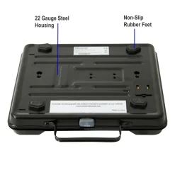 Brecknell Electromechanical Digital Scale, 100-Lb Capacity, Black