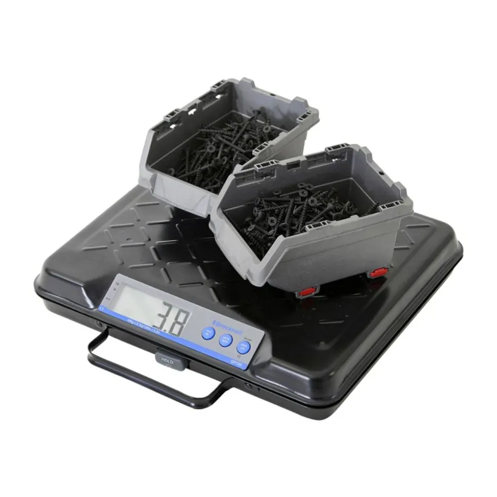 Brecknell Electromechanical Digital Scale, 100-Lb Capacity, Black