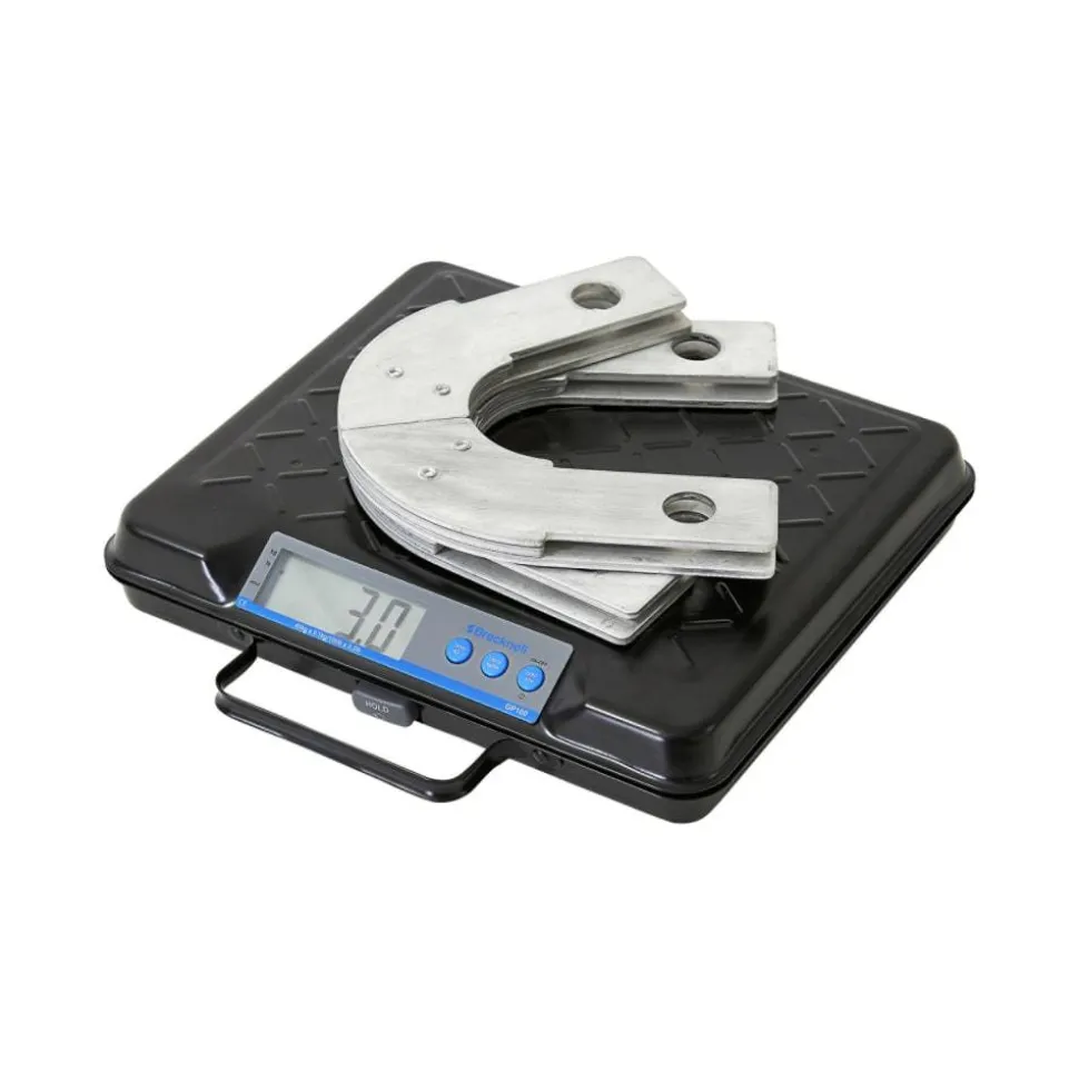 Brecknell Electromechanical Digital Scale, 100-Lb Capacity, Black
