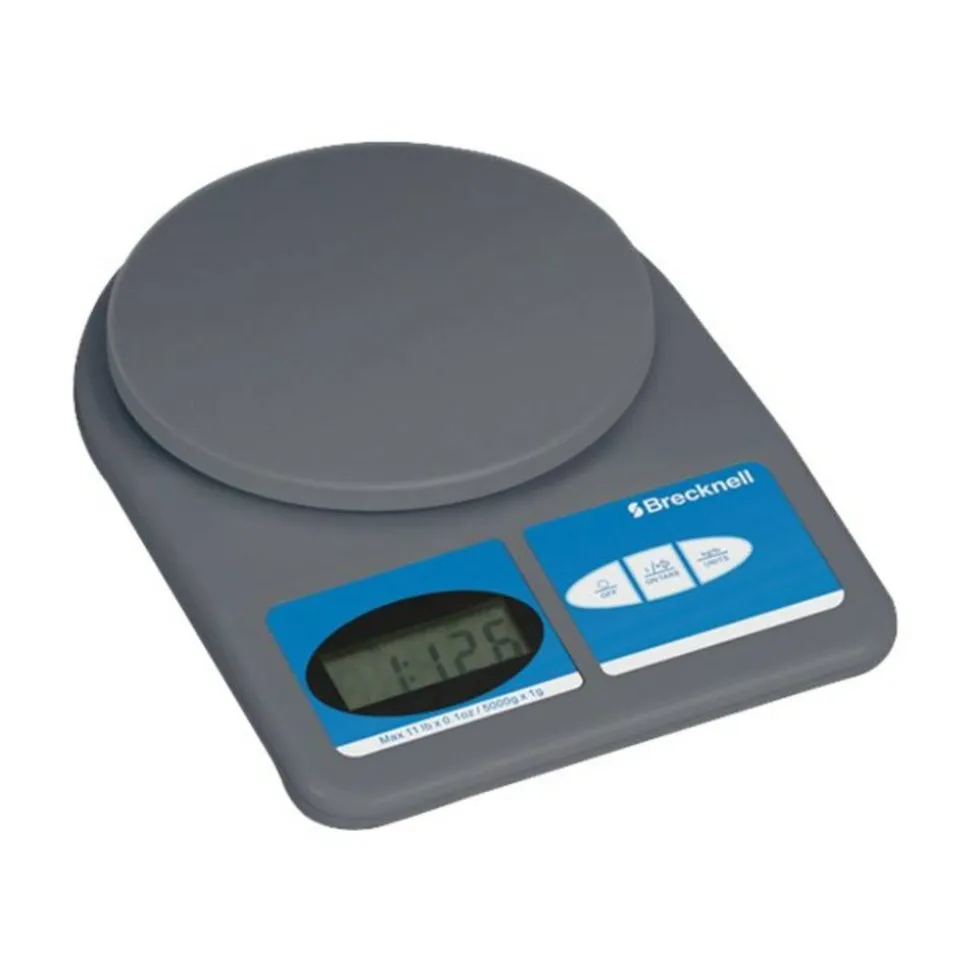 Brecknell Electronic Office Scale, 11-Lb Capacity