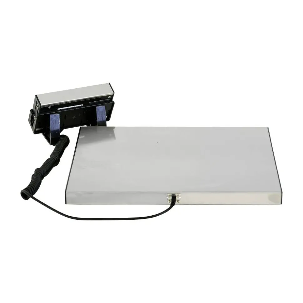 Brecknell 400 lb. Portable Shipping Scale - 400 lb / 181 kg Maximum Weight Capacity - White