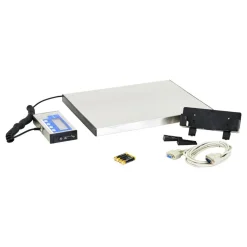 Brecknell 400 lb. Portable Shipping Scale - 400 lb / 181 kg Maximum Weight Capacity - White