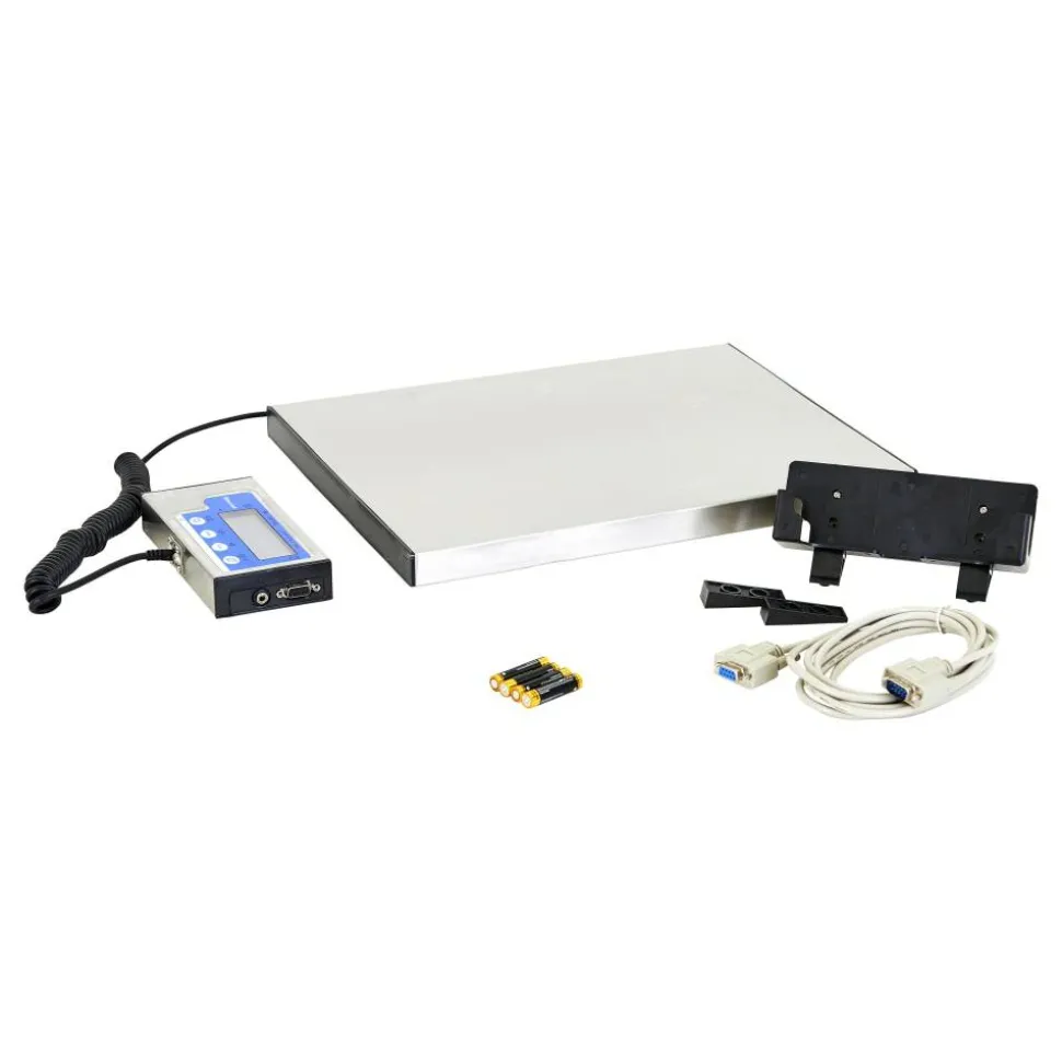 Brecknell 400 lb. Portable Shipping Scale - 400 lb / 181 kg Maximum Weight Capacity - White