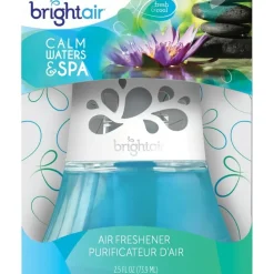 Bright Air Scented Oil Air Freshener, Calm Waters And Spa Scent, 2.5 Oz