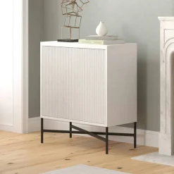 Brighton 28" Wide Rectangular Accent Cabinet in White