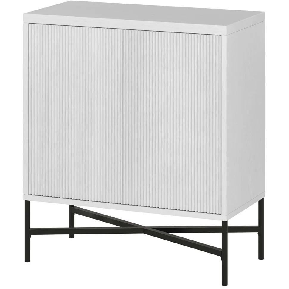 Brighton 28" Wide Rectangular Accent Cabinet in White