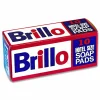 Brillo Hotel Size Soap Pad, 4 x 4, Charcoal/Pink, 10/Box