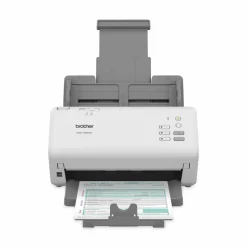 Brother ADS-4300N Professional Desktop Scanner, 600 dpi Optical Resolution, 80-Sheet Auto Document Feeder