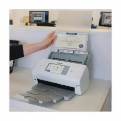 Brother ADS-4700W Professional Desktop Scanner, 600 dpi Optical Resolution, 80-Sheet Auto Document Feeder