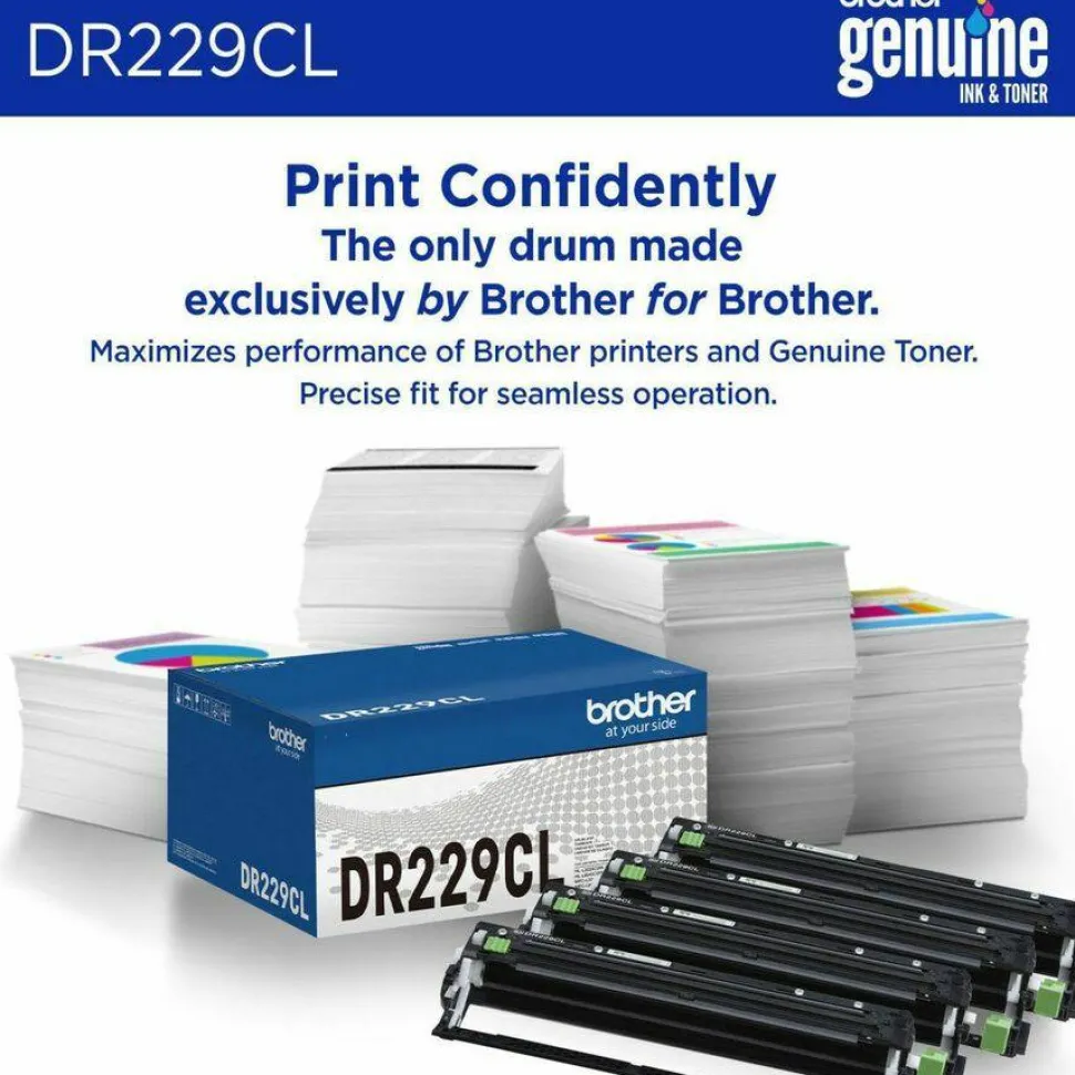 Brother DR229CL Drum Unit, 30,000-Page-Yield
