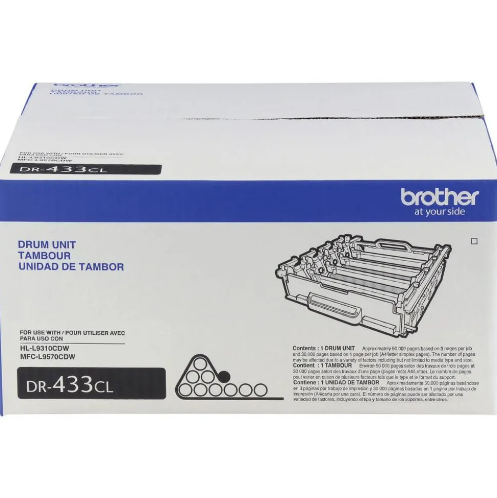 Brother DR433CL Extra-High-Yield Color Drum Unit