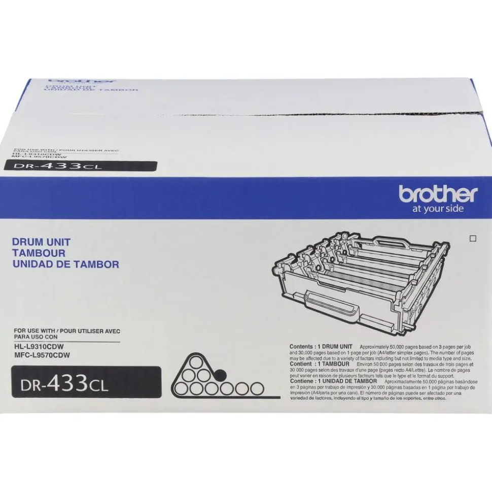 Brother DR433CL Extra-High-Yield Color Drum Unit