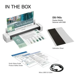 Brother DSmobile DS-740D Duplex Portable Color Document Scanner, 1.8