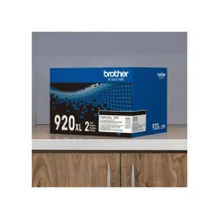 Brother Genuine Black High Yield Toner Cartridges, Pack Of 2, TN920XL2PK