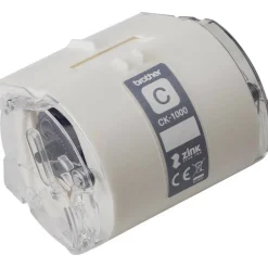 Brother Genuine CK-1000 ~ 2 (1.97") 50 mm wide x 6.5 ft. (2 m) Cleaning Roll for Brother VC-500W Label and Photo Printers, CK1000