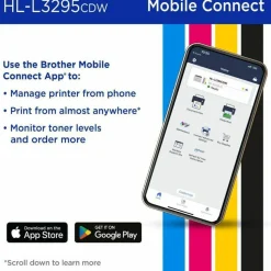 Brother HL-L3295CDW Wireless Compact Digital Laser Color Printer