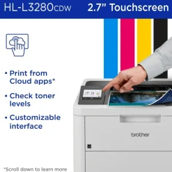 Brother HL-L3280CDW Wireless Compact Digital Laser Color Printer With Refresh EZ Print Eligibility