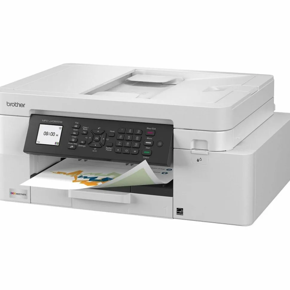 Brother MFC-J4355DW Wired Inkjet Multifunction Printer - Color