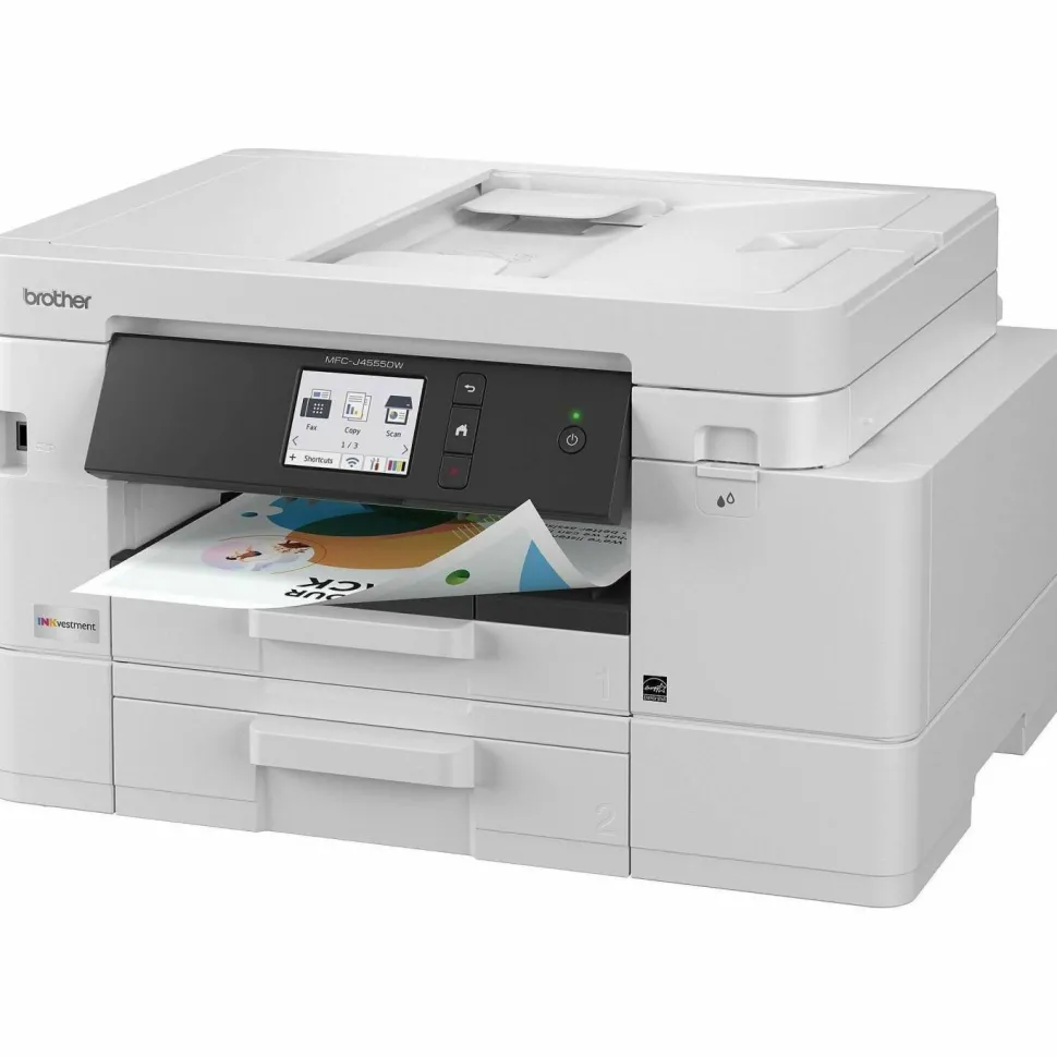 Brother MFC-J4555DW Wired Inkjet Multifunction Printer - Color