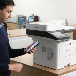 Brother MFC-L6810DW Enterprise Monochrome Laser All-in-One Printer with Low-cost Printing, Large Paper Capacity, Wireless Networking, Advanced Security Features, and Duplex Print, Scan, and Copy