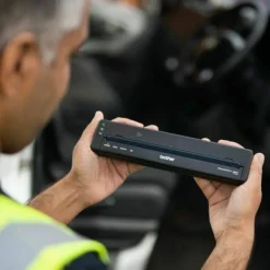 Brother PJ-823 Mobile Direct Thermal Printer - Monochrome - Portable - Label Print - USB - USB Host