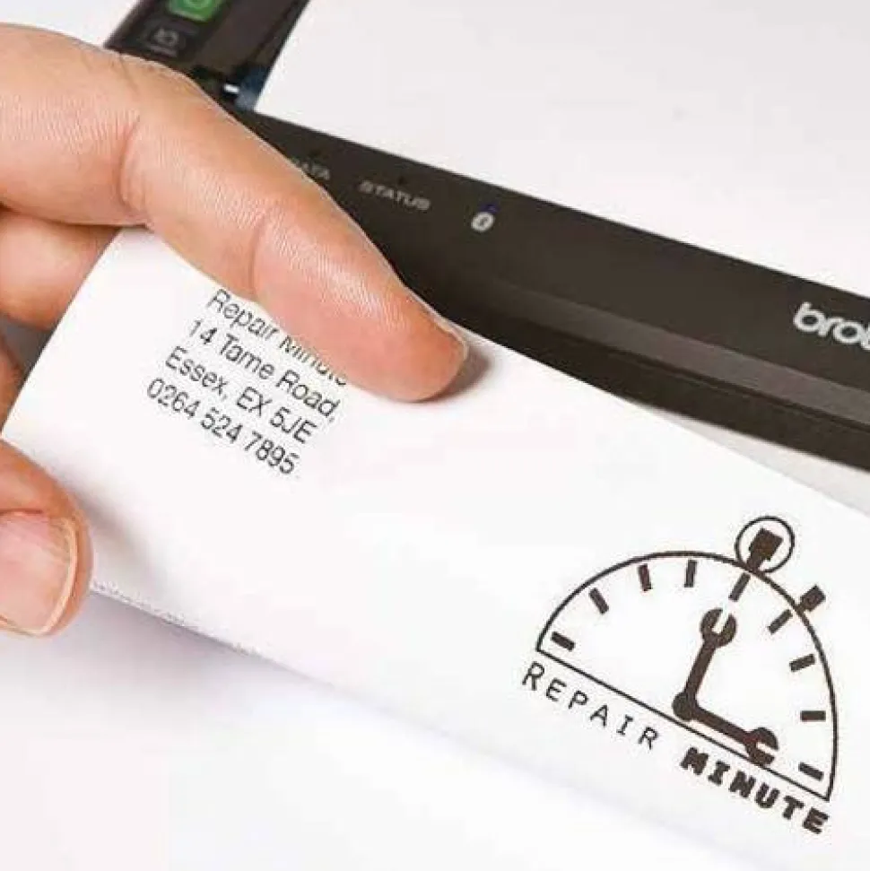 Brother PocketJet 8 PJ-883 Mobile Direct Thermal Printer - Monochrome - Label Print - USB - USB Host - Bluetooth -Printer only / no accessories included