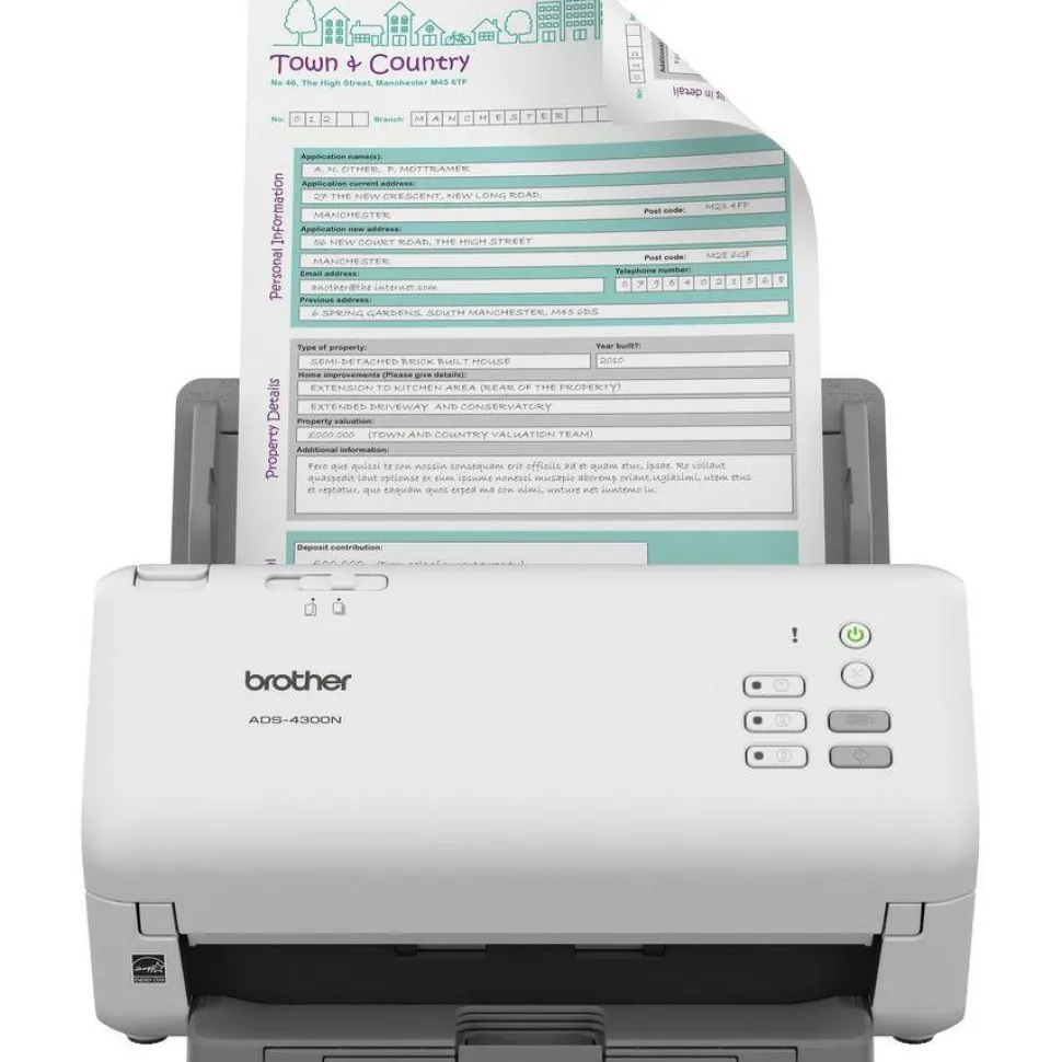 Brother Professional Desktop Scanner ADS-4300N