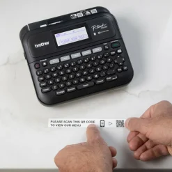 Brother P-Touch P-Touch Business Expert Connected Label Maker, With 2 Rolls Sample Tapes, 30 mm/s Print Speed, 7.4 x 7 x 2.8