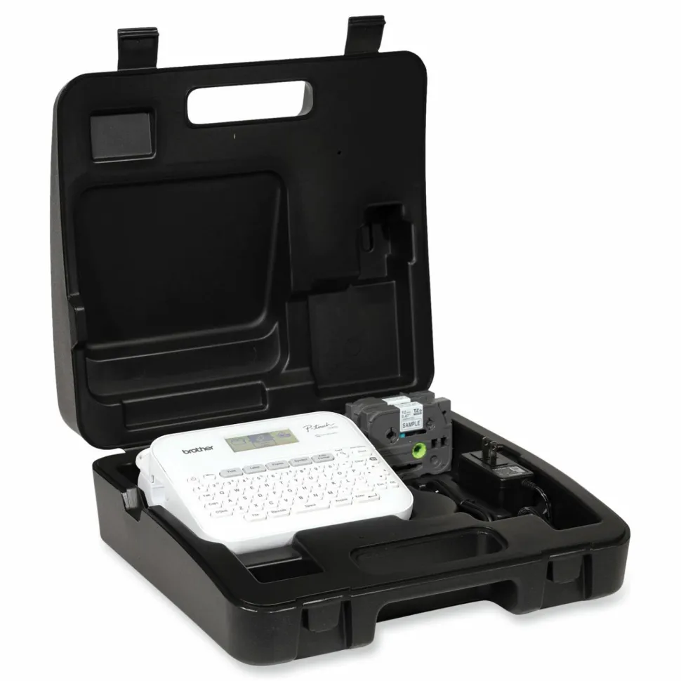 Brother P-Touch P-Touch PT-D410 Advanced Connected Label Maker with Storage Case, 20 mm/s, 6 x 14.2 x 13.3