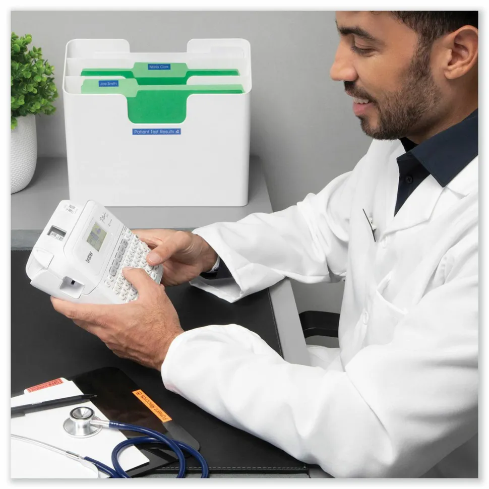 Brother P-Touch P-Touch PT-D410 Advanced Connected Label Maker with Storage Case, 20 mm/s, 6 x 14.2 x 13.3