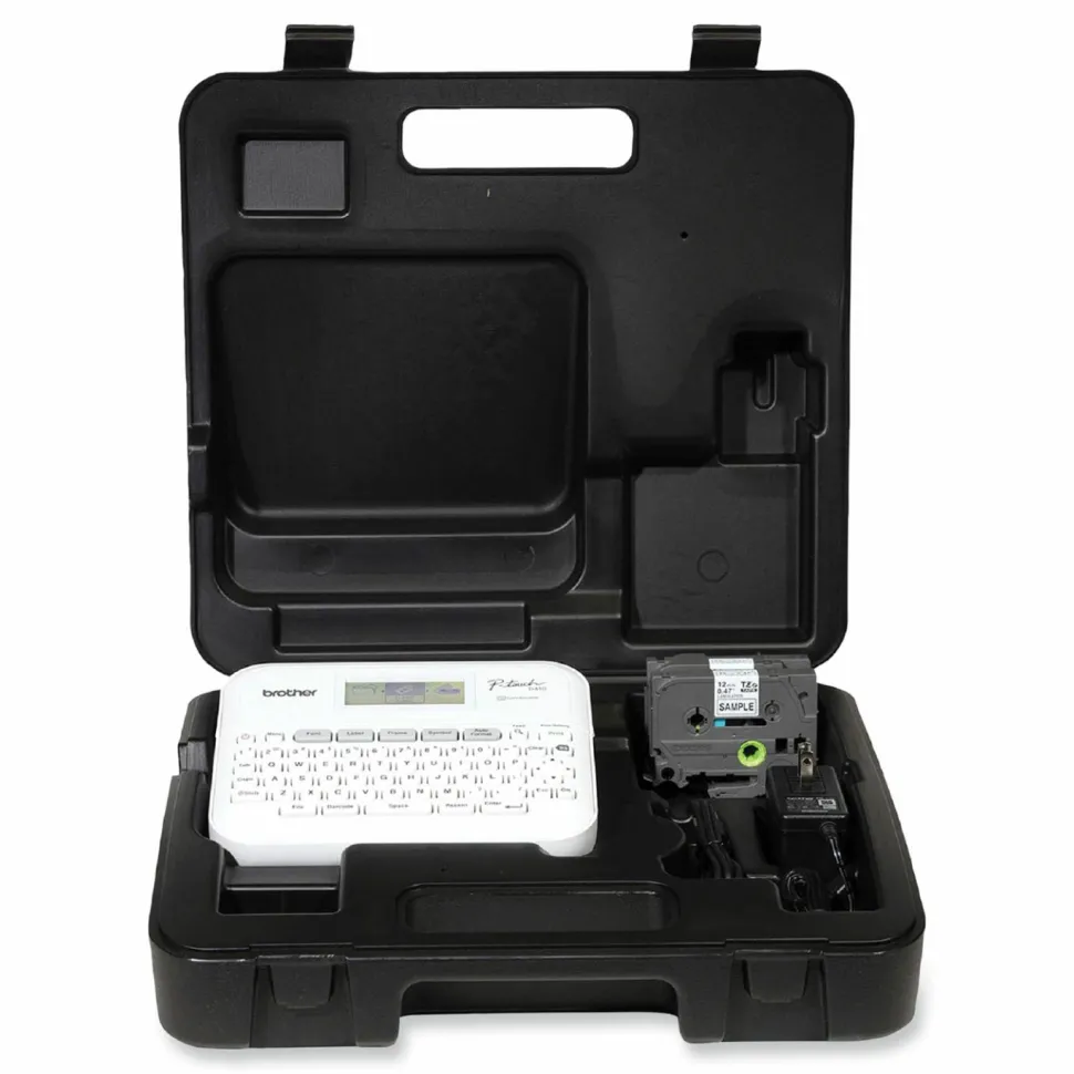 Brother P-Touch P-Touch PT-D410 Advanced Connected Label Maker with Storage Case, 20 mm/s, 6 x 14.2 x 13.3