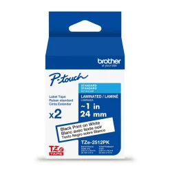 Brother P-touch TZe2512PK, Laminated, ~1