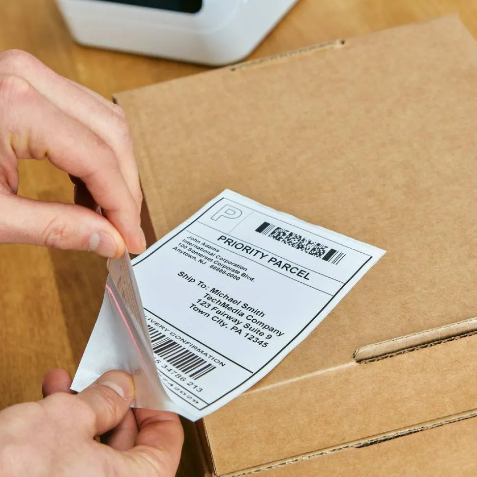 Brother QL-1110NWBC Wide Format Professional Label Printer, 69 Labels/min Print Speed, 5.9 x 6.7 x 8.7