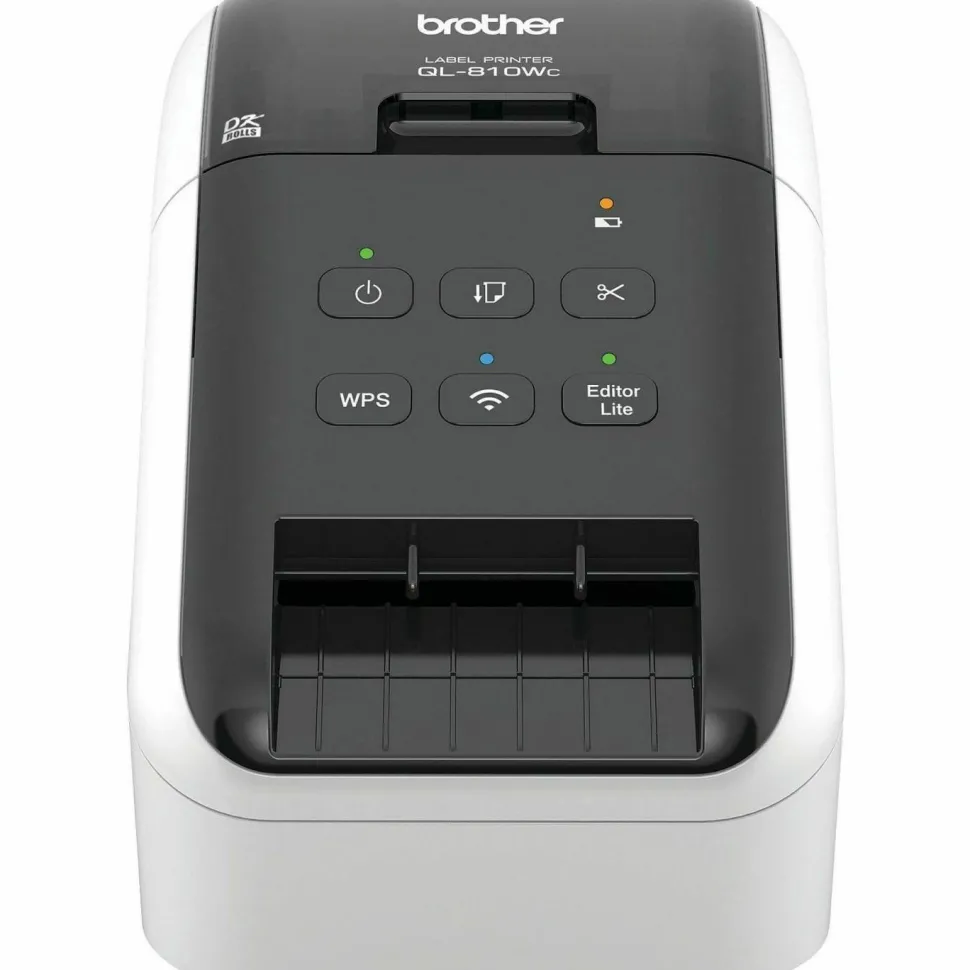 Brother QL-810WC Ultra Fast Label Printer, 110 Labels/min Print Speed, 5 x 5.7 x 9.2
