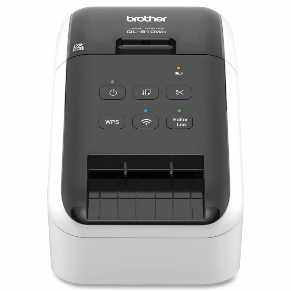 Brother QL-810WC Ultra Fast Label Printer, 110 Labels/min Print Speed, 5 x 5.7 x 9.2