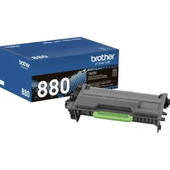 Brother TN-880 Black Extra-High Yield Toner Cartridge, TN-880BK