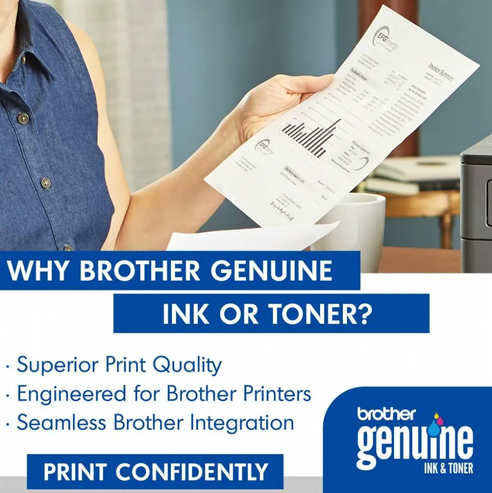 Brother TN-660 Black High Yield Toner Cartridge, TN-660BK