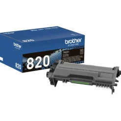 Brother TN-820 Black Toner Cartridge, TN-820BK